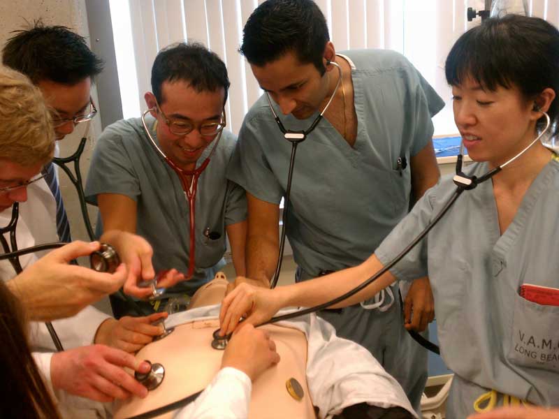 In the new UC Irvine School of Medicine Simulation Center